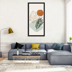 Monstera Sun Botanical Composition Wall Art