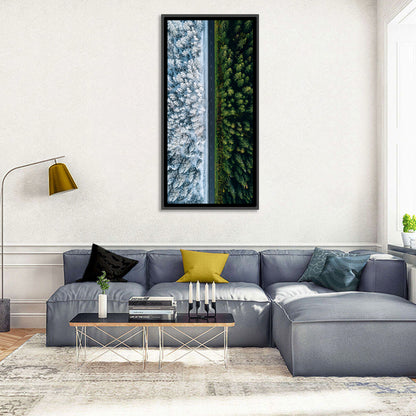 Summer and Winter Forests Wall Art