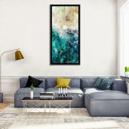Aerial Beach Abstract Wall Art