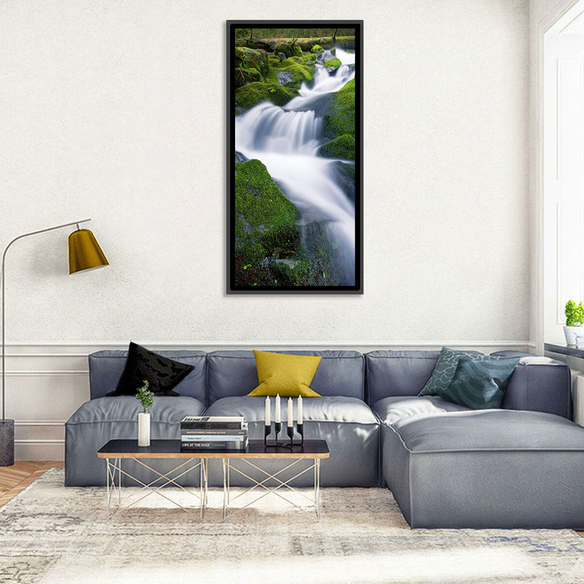 Olympic National Park Waterfall Wall Art
