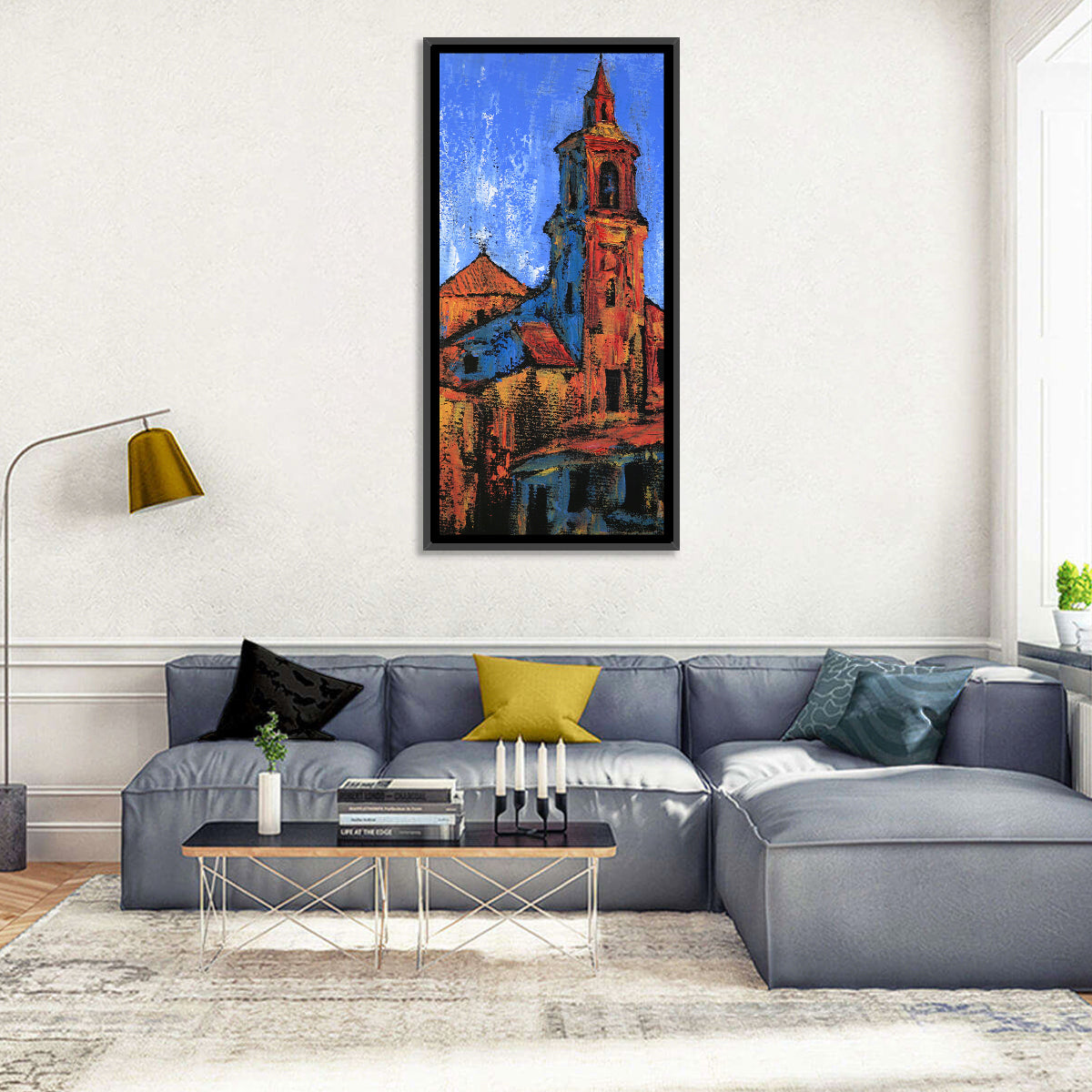 Iglesia Parroquial San Pedro Apostolo Wall Art in a room, portrait