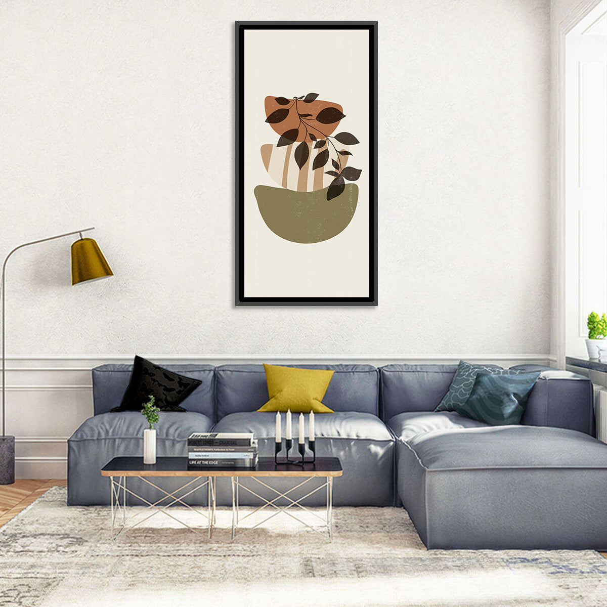 Falling Leaves Branch Wall Art