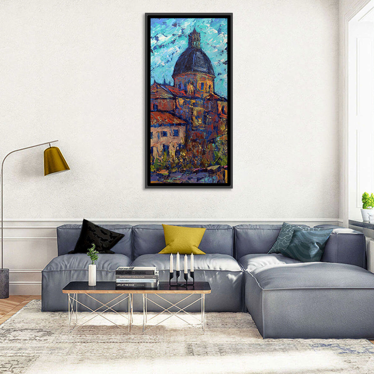 Salamanca Cathedral Dome Study Wall Art