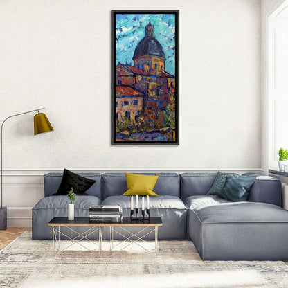 Salamanca Cathedral Dome Study Wall Art