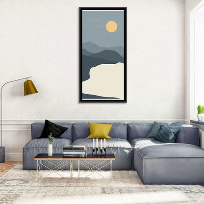 Sandy Mountains at Dusk Wall Art