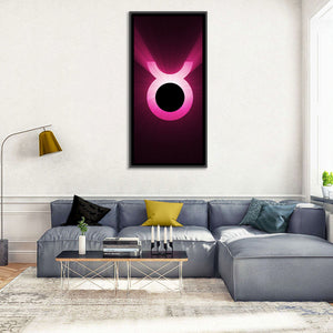 Taurus Symbol Wall Art