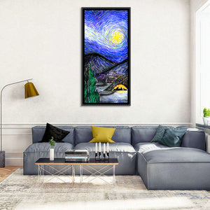 Starry Bethlehem Night Wall Art