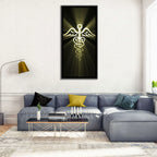 Medical Corps Caduceus Emblem Wall Art