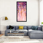 Cascading Wisteria Vines Wall Art