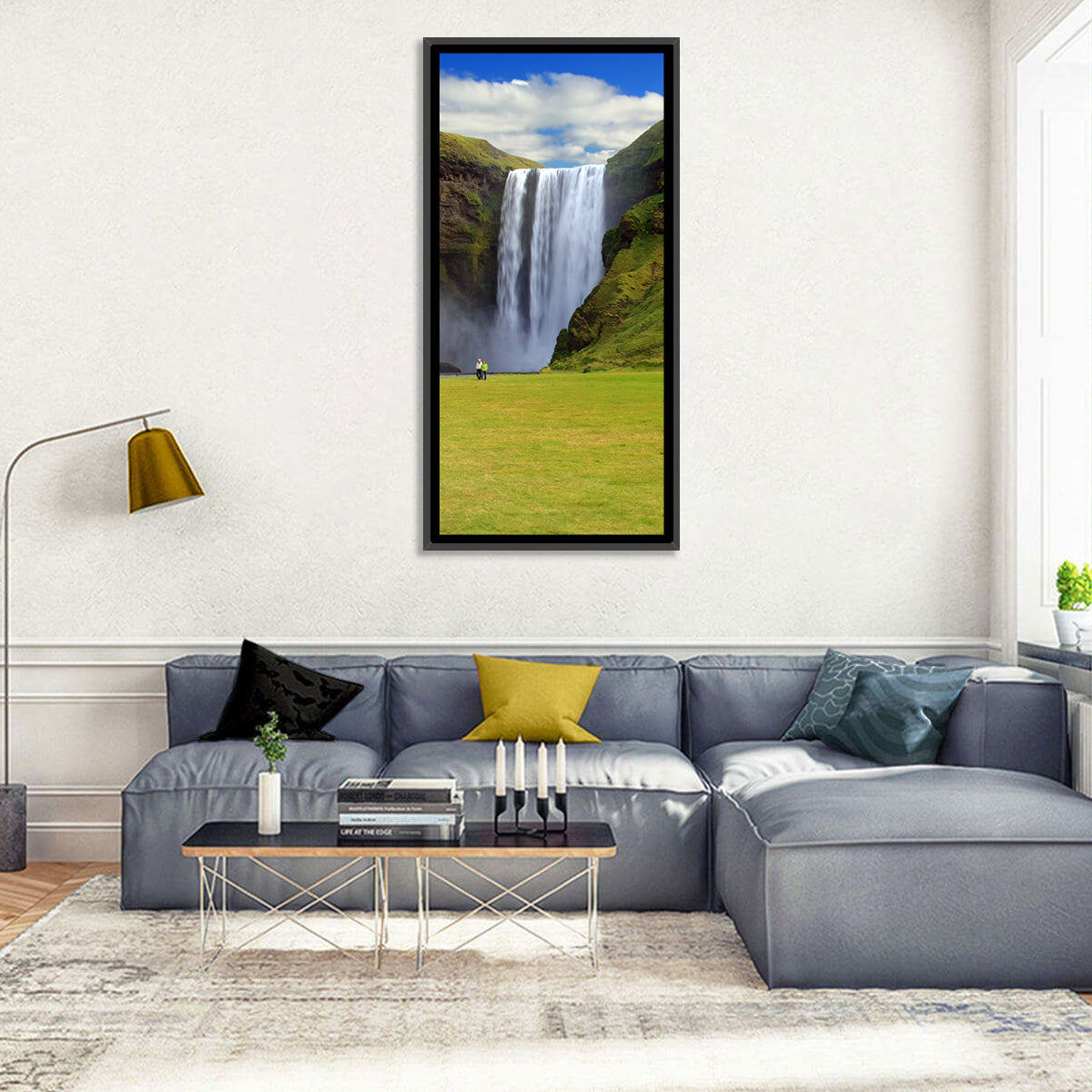 Skógafoss Waterfall Wall Art