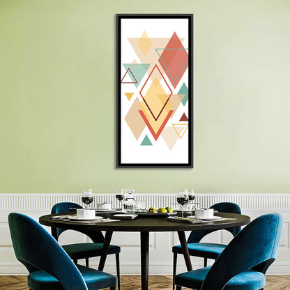 Layered Scandinavian Geometric Abstract Wall Art