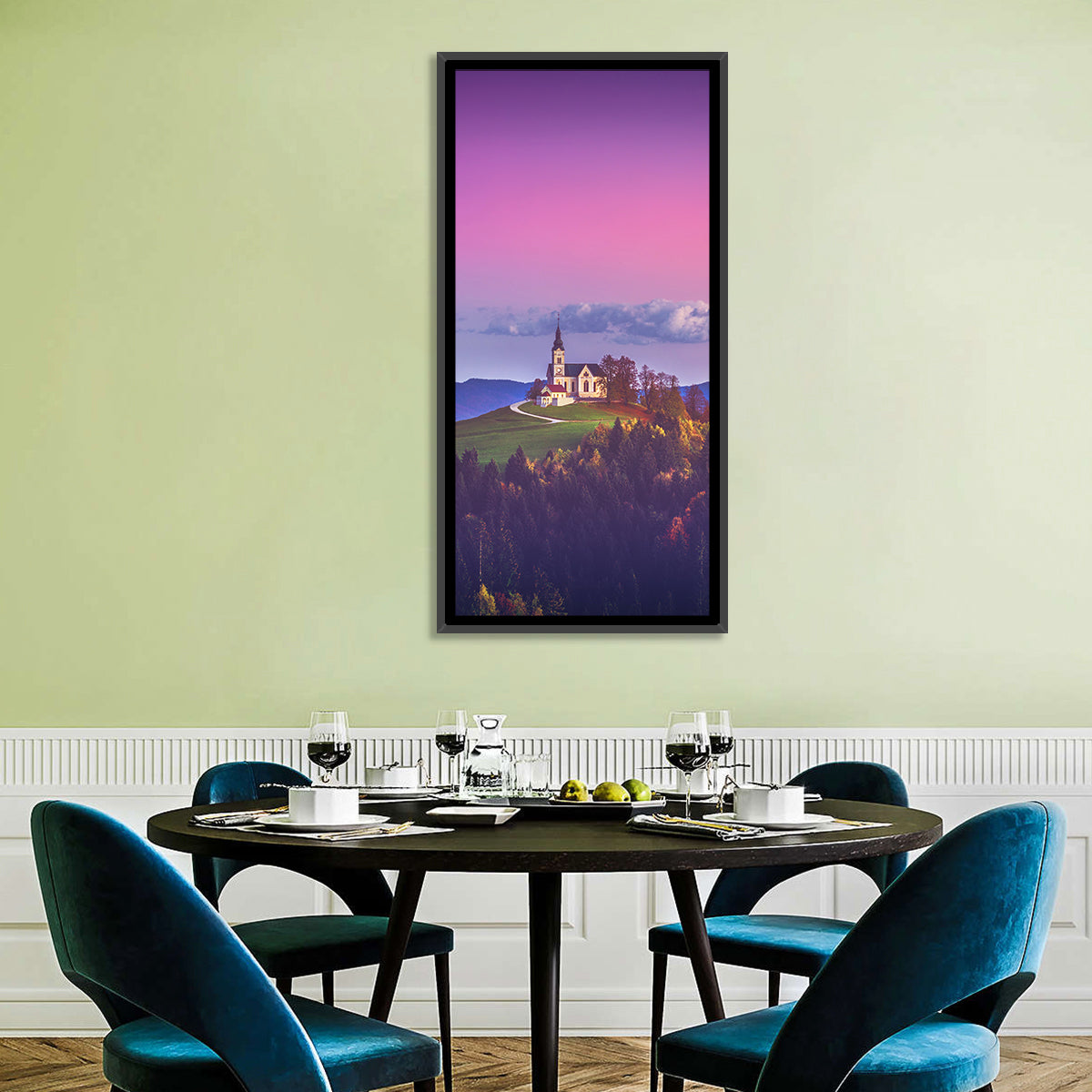 Saint Leonard Hilltop Church Wall Art