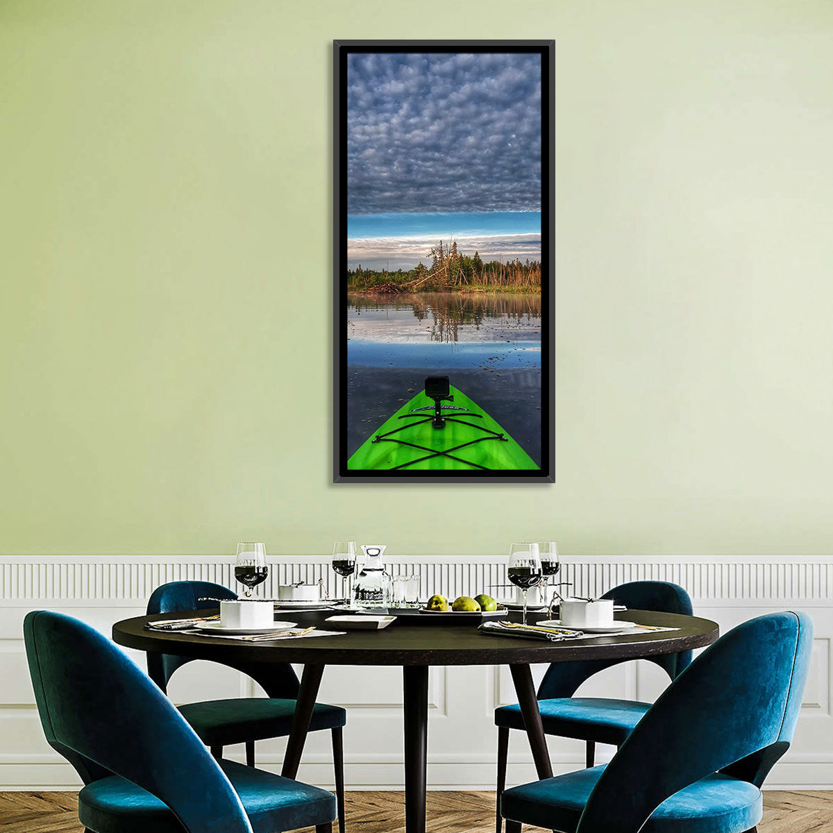 Crown Land Kayak View Ontario Wall Art