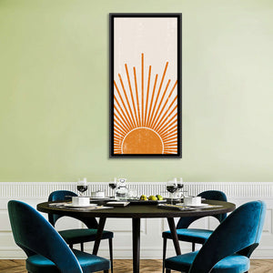 Sun Boho Minimalist II Wall Art