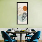 Shadowed Leaves Wall Art