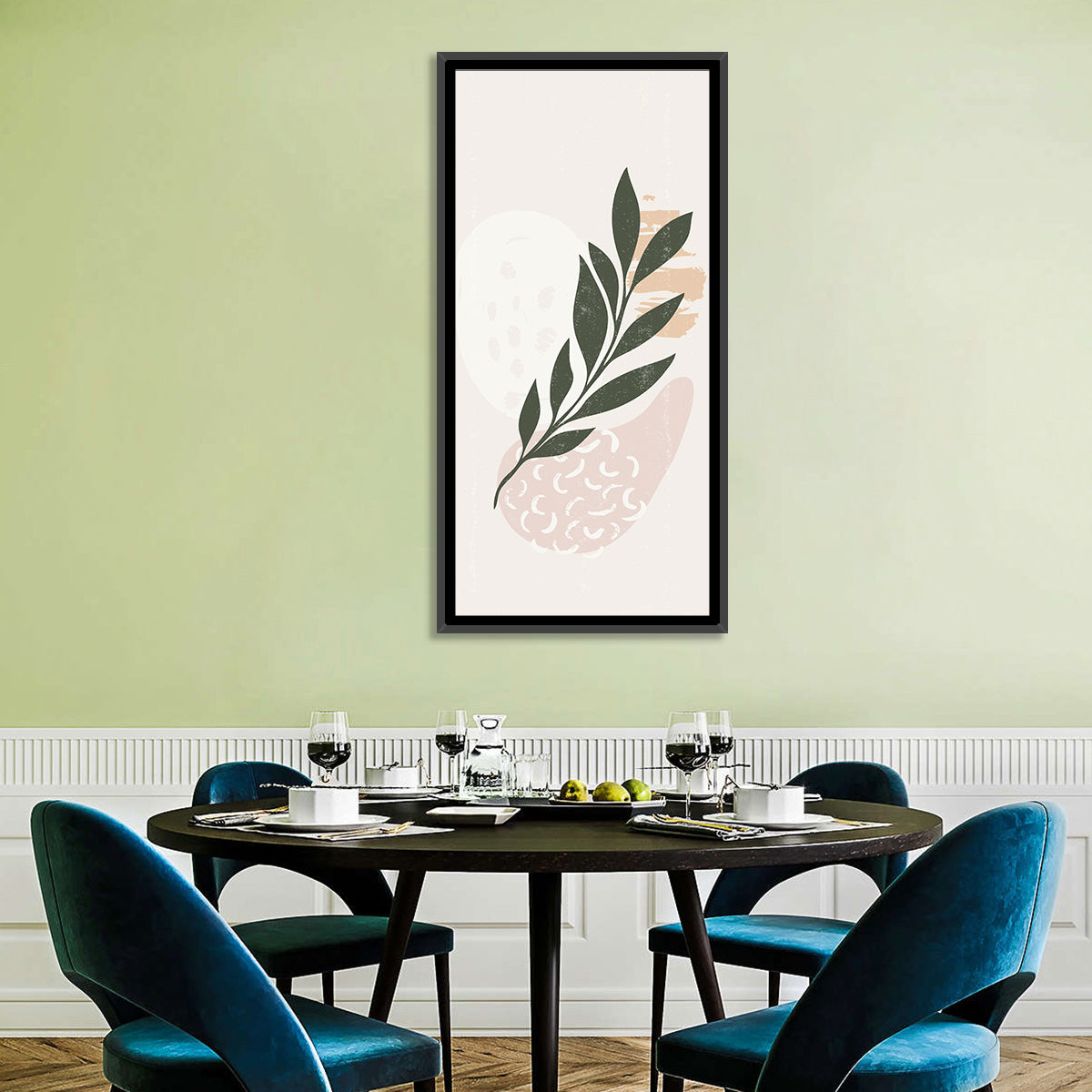 Boho Leaf Study Wall Art