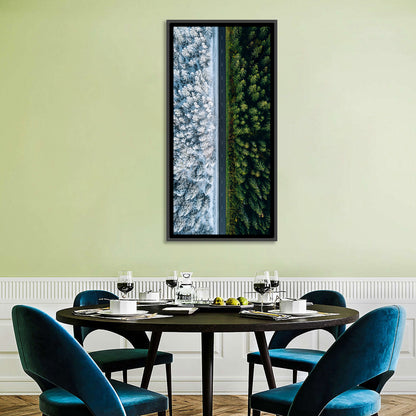 Summer and Winter Forests Wall Art