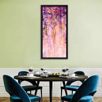 Wisteria Flowers Wall Art