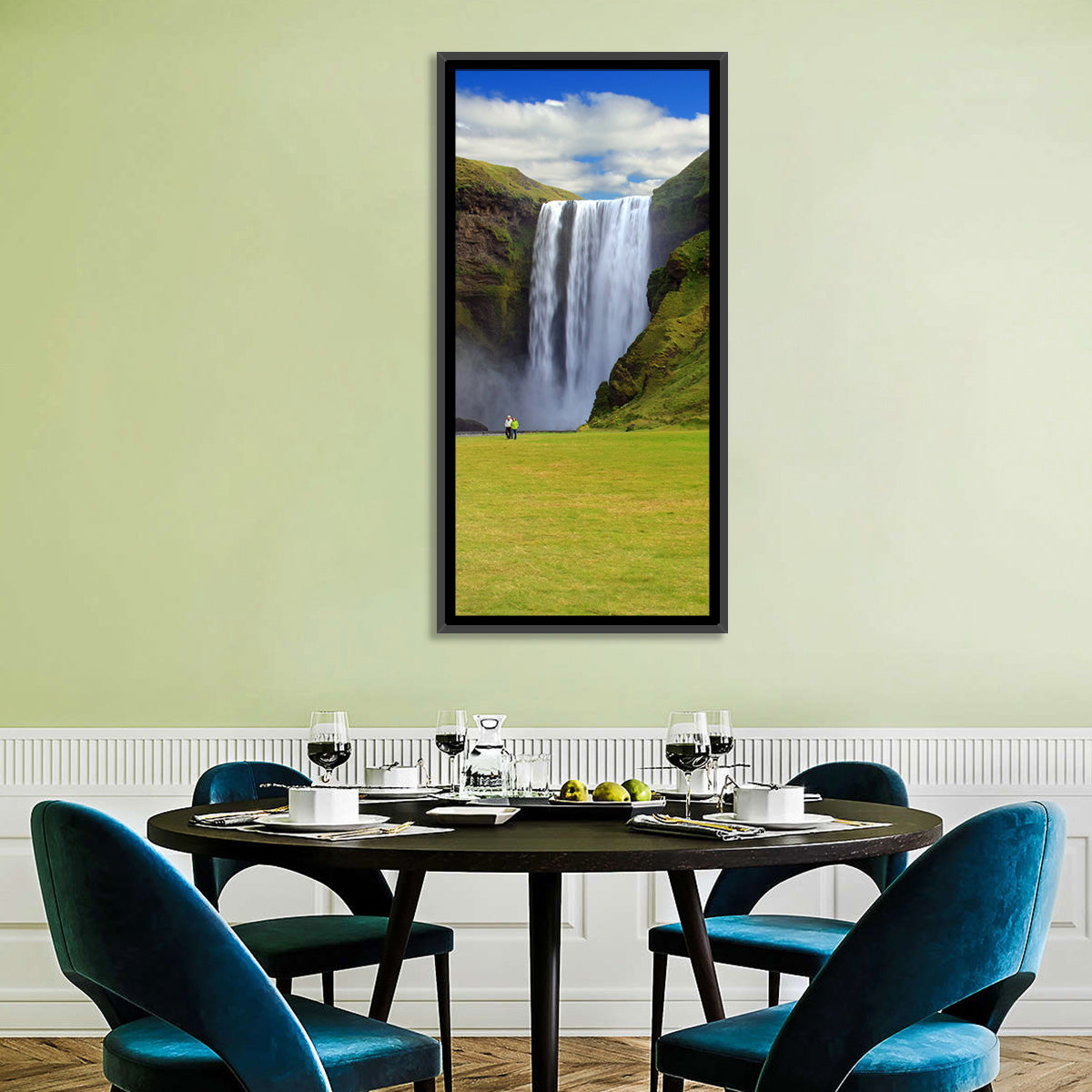 Skógafoss Waterfall Wall Art