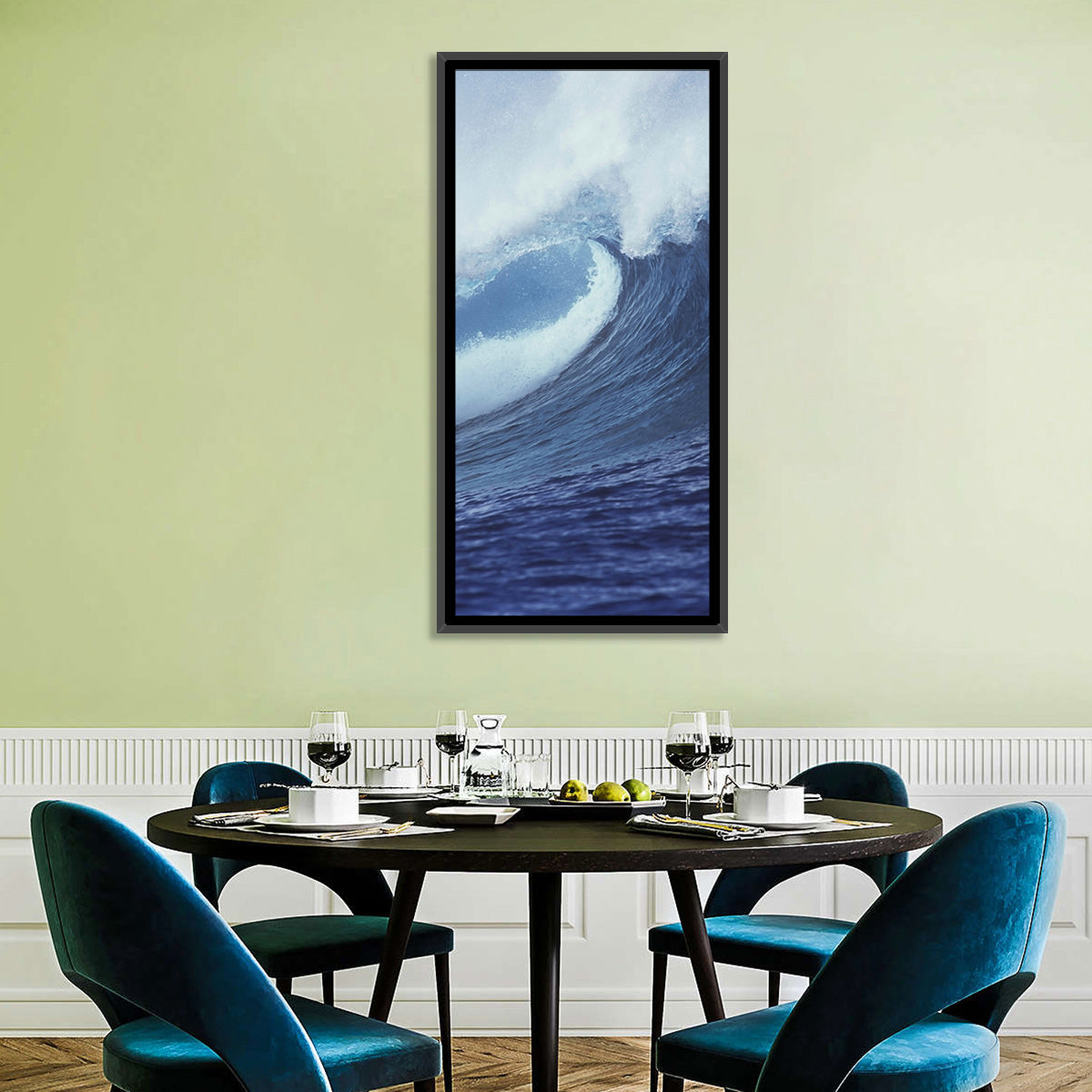 Powerful Breaking Wave Wall Art
