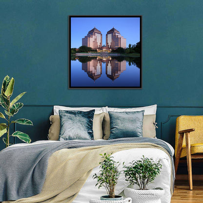 Carlson Towers at Dusk Wall Art