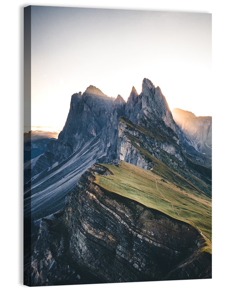 Seceda Ridge, Dolomites Wall Art