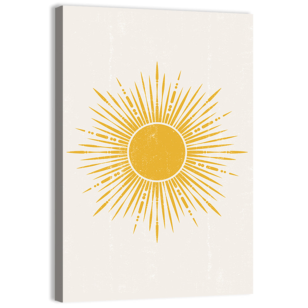 Sun Boho Minimalist II Wall Art