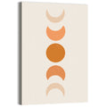 Textured Moon Phases Wall Art