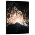 Secret Cave Silhouette Wall Art