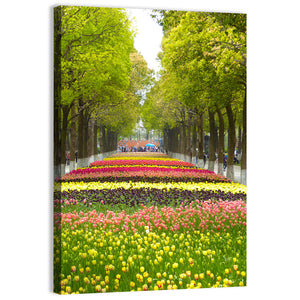 Tulips Garden Wall Art