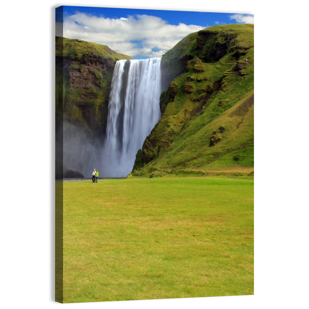 Skógafoss Waterfall Wall Art