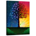 Tree of Day and Night Wall Art