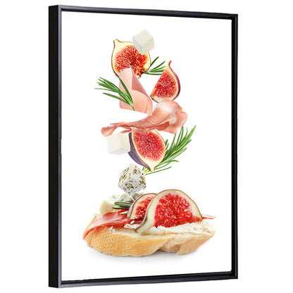 Bruschetta with Figs and Prosciutto Wall Art