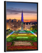 Mont Des Arts, Brussels at Dusk Wall Art