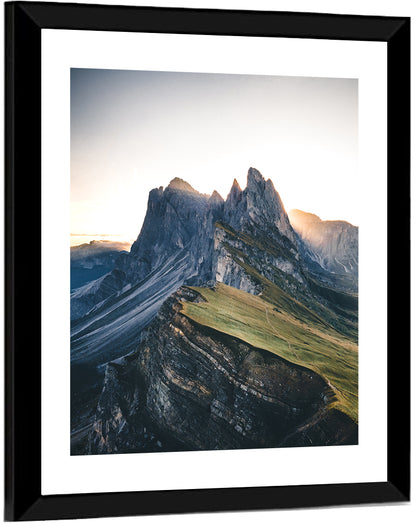 Seceda Ridge, Dolomites Wall Art