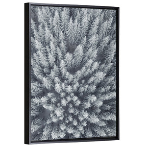 Forest Snowy Trees Wall Art