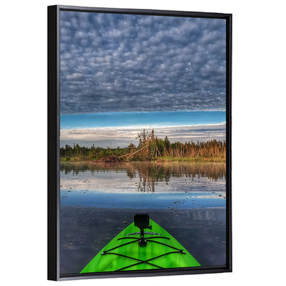 Crown Land Kayak View Ontario Wall Art