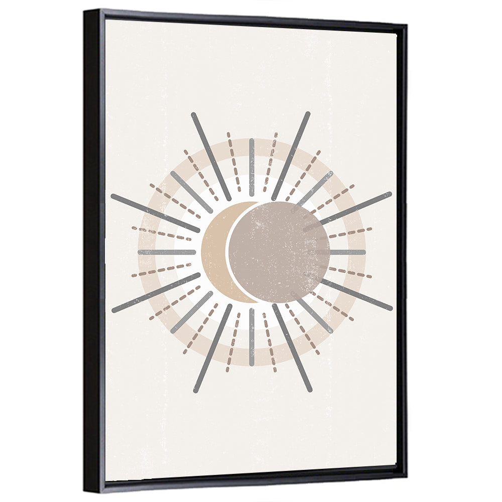 Sunburst Boho Minimalist Ii Wall Art