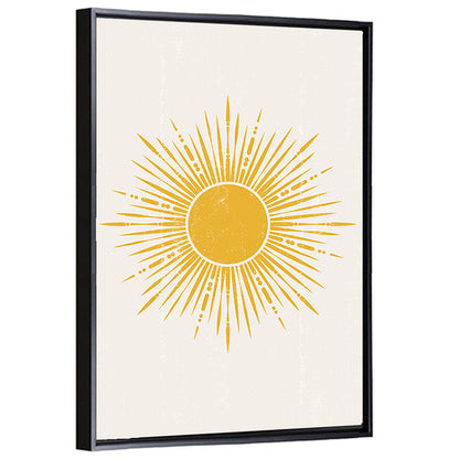 Sun Boho Minimalist II Wall Art