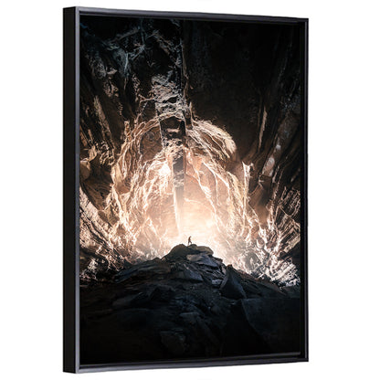 Secret Cave Silhouette Wall Art