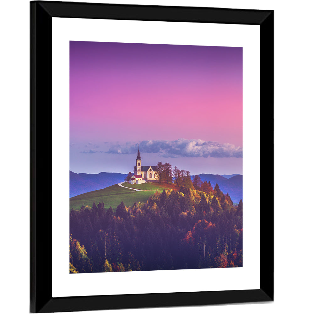 Saint Leonard Hilltop Church Wall Art