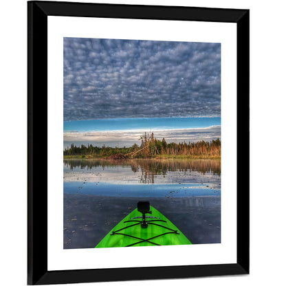 Crown Land Kayak View Ontario Wall Art