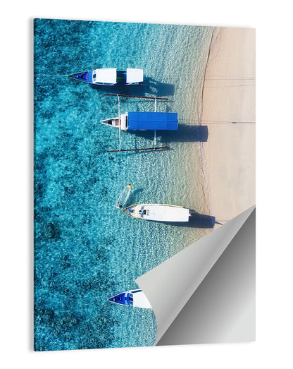 Gili Meno Aerial Seascape Wall Art