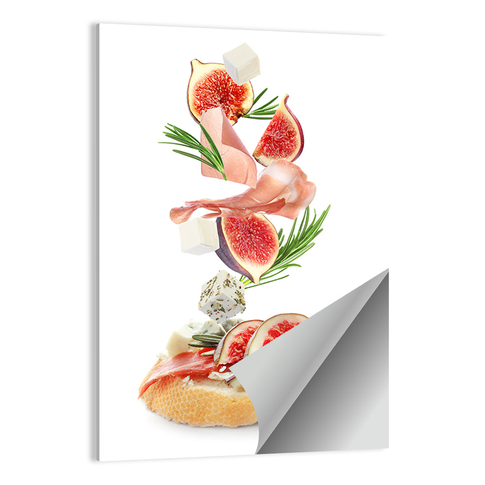 Bruschetta with Figs and Prosciutto Wall Art