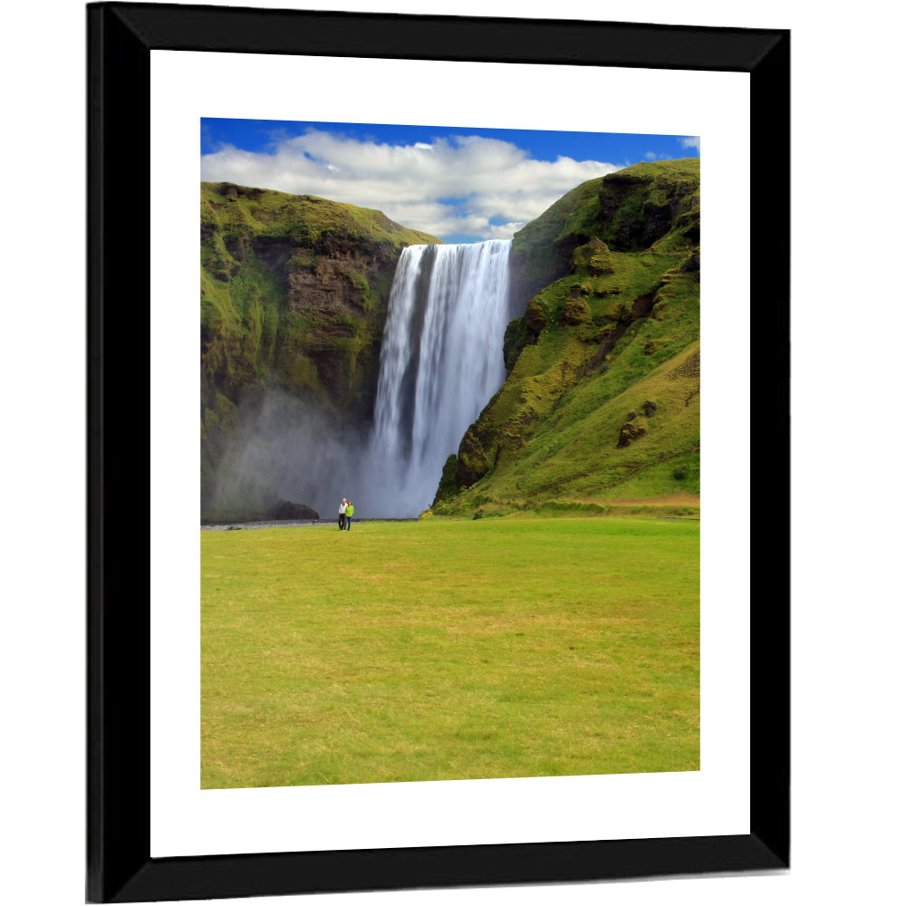 Skógafoss Waterfall Wall Art
