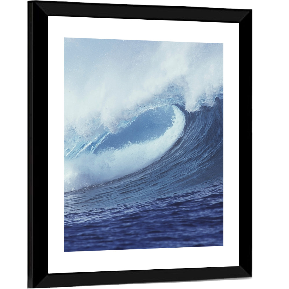 Powerful Breaking Wave Wall Art