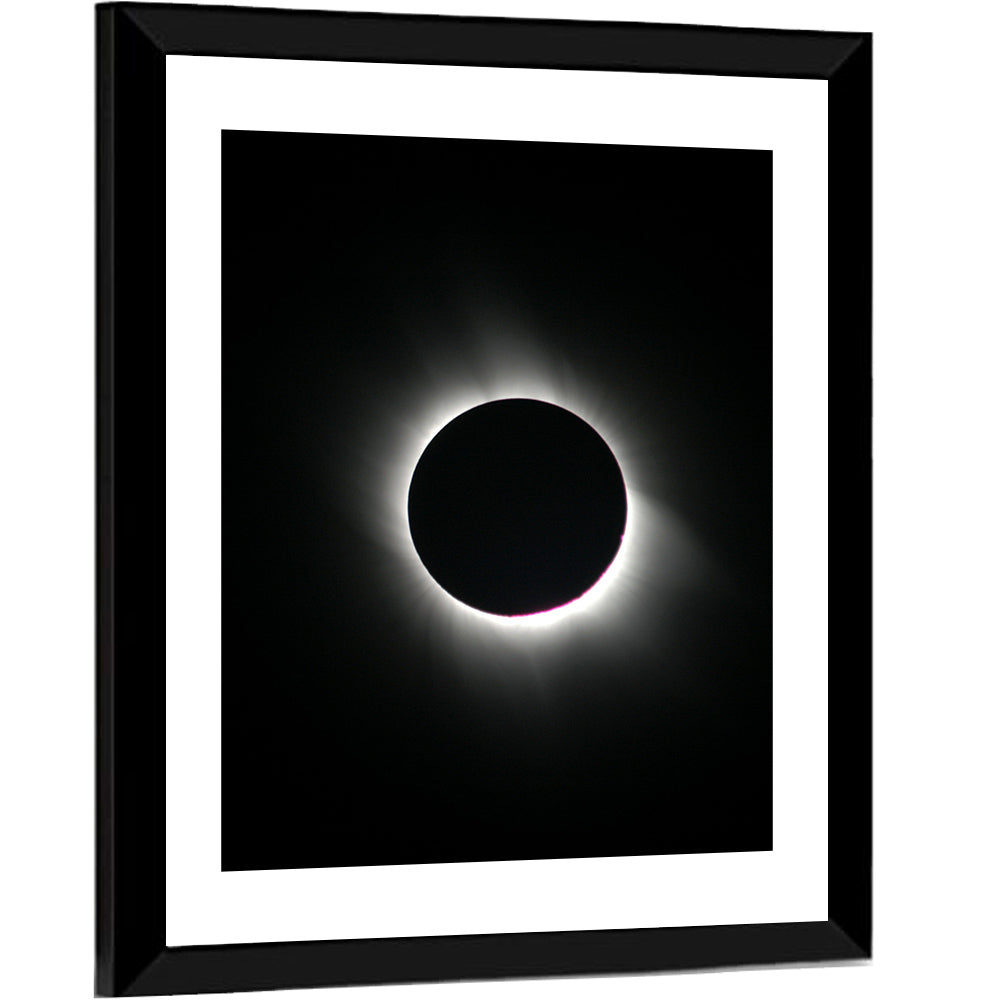 Centered Solar Eclipse Wall Art