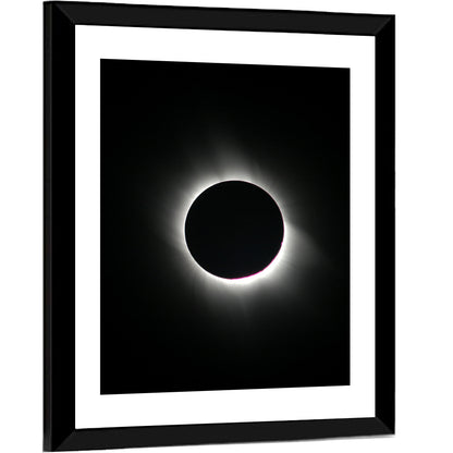 Centered Solar Eclipse Wall Art