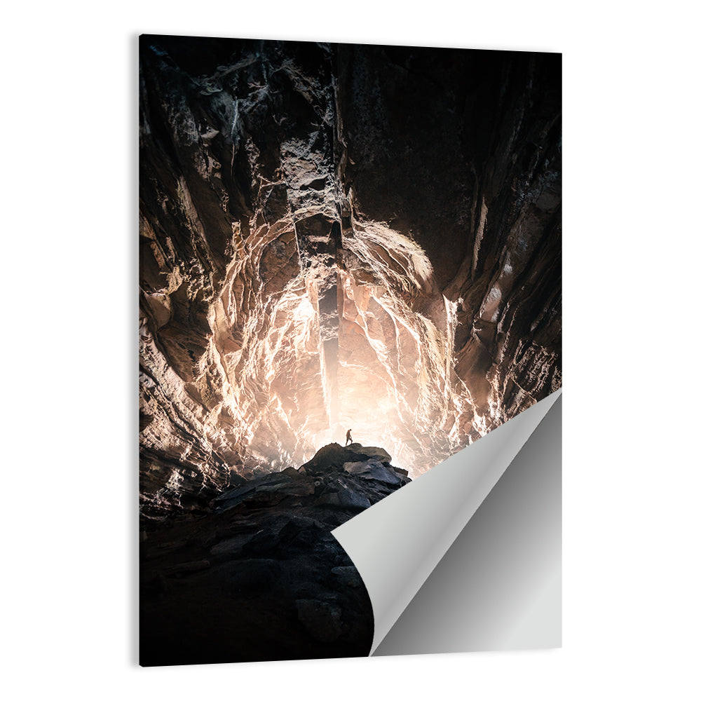 Secret Cave Silhouette Wall Art