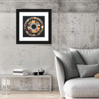 Circular Heart Bowls of Fresh Ingredients Wall Art